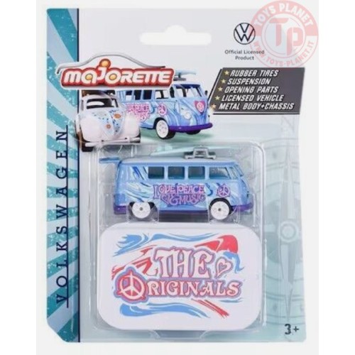 VOLKSWAGEN T1-AZZURRO 1/64 MAJ 05 MAJORETTE