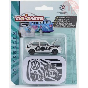 VOLKSWAGEN GOLF MK 1-BIANCO 1/64 MAJ 06 MAJORETTE