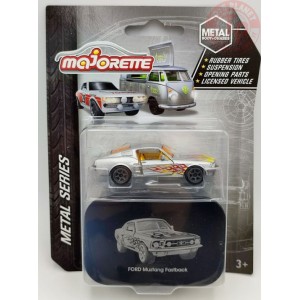 FORD MUSTANG FASTBACK-GRIGIO METALLIZZATO 1/64 MAJ 09 MAJORETTE