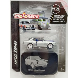 TOYOTA CELICA GT COUPE'-GRIGIO METALLIZZATO 1/64 MAJ 10 MAJORETTE