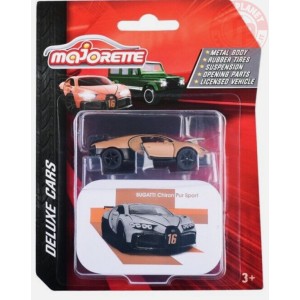 BUGATTI CHIRON PUR SPORT-MARRONE 1/64 MAJ 17 MAJORETTE