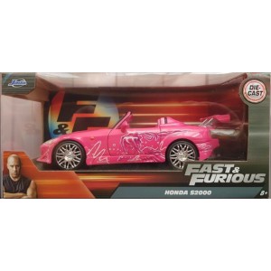 HONDA S2000-ROSA 1/32 FAST 01 FAST & FURIOS