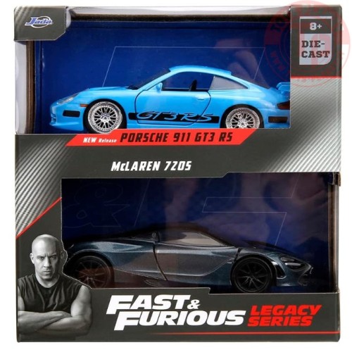 PORSCHE 911 GT3 RS-MCLAREN 7205-1/32 FAST 34250 FAST & FURIOS
