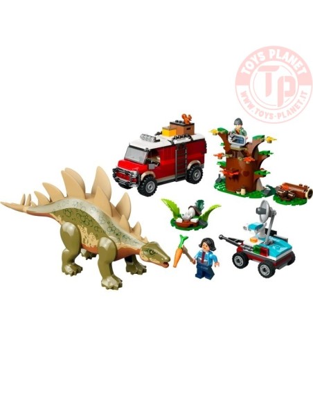 MISSIONE DINOSAURO SCOPERTA DELLO STEGOSAURO LEGO JURASSIC WORLD 76965 LEGO