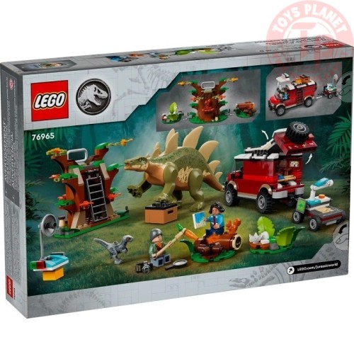 MISSIONE DINOSAURO SCOPERTA DELLO STEGOSAURO LEGO JURASSIC WORLD 76965 LEGO