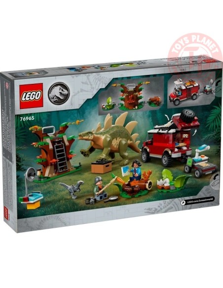 MISSIONE DINOSAURO SCOPERTA DELLO STEGOSAURO LEGO JURASSIC WORLD 76965 LEGO