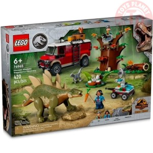 MISSIONE DINOSAURO SCOPERTA DELLO STEGOSAURO LEGO JURASSIC WORLD 76965 LEGO
