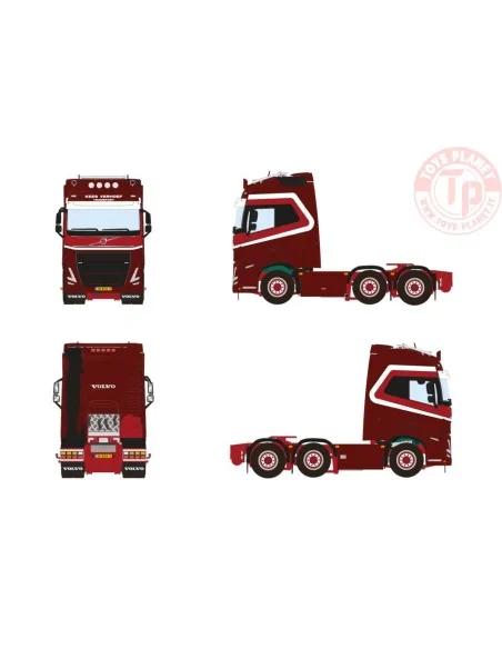 VOLVO FH5 GLOBETROTTER XL 6X2 TWIN STEER KEES VERHOEF TRANSPORT WSI 01-4099 WSI MODELS VOLVO FH5 GLOBETROTTER XL 6X2 TWIN STEER KEES VERHOEF TRANSPORT WSI 01-4099 WSI MODELS