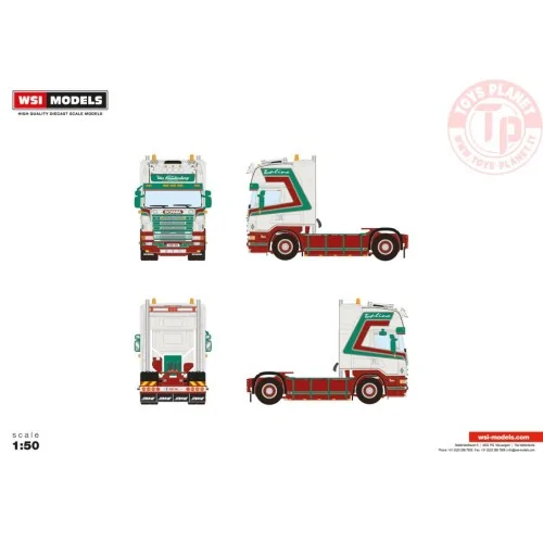 SCANIA 4 SERIES TOPLINE 4X2 CAUDENBERG WSI 01-4350 WSI MODELS
