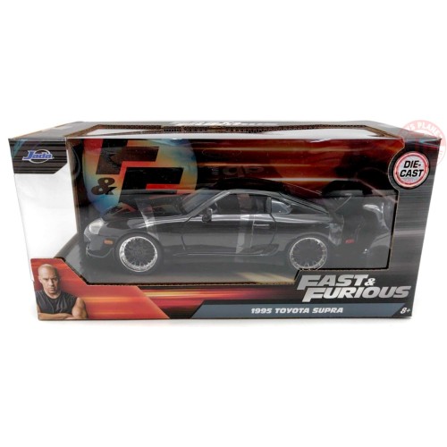 1995 TOYOTA SUPRA-NERO 1/24 FAST 33380 FAST & FURIOS