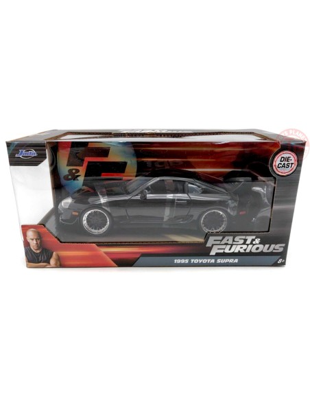 1995 TOYOTA SUPRA-NERO 1/24 FAST 33380 FAST & FURIOS