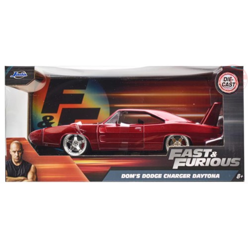 DOM'S DODGE CHARGER DAYTONA-ROSSO 1/24 FAST 97060 FAST & FURIOS