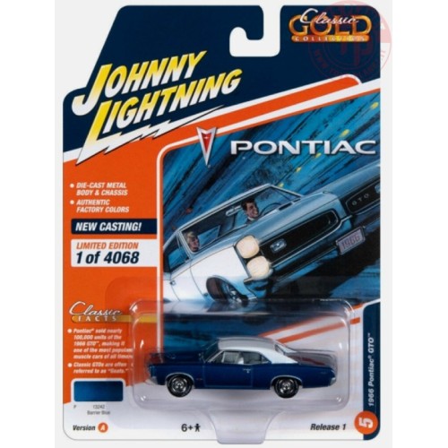 1966 PONTIAC GTO 1/64 JL 13242 JOHNNY LIGHTNING 1:64