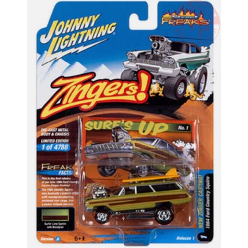 1964 FORD COUNTRY SQUIRE 1/64 JL 05823 JOHNNY LIGHTNING 1:64