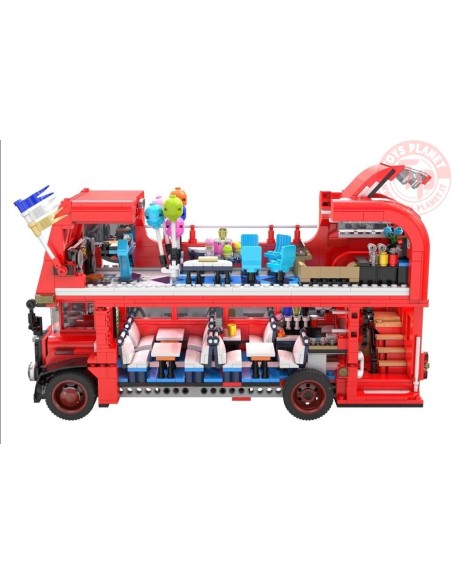 London Vintage Tour Bus 1770 Pezzi CADA C59008W CADA