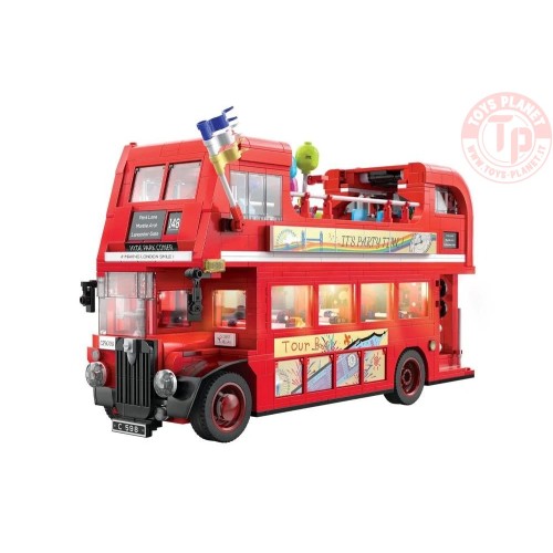 London Vintage Tour Bus 1770 Pezzi CADA C59008W CADA