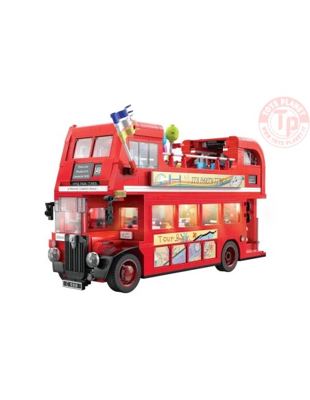 London Vintage Tour Bus 1770 Pezzi CADA C59008W CADA