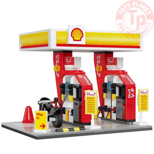 Shell Retail Station Mini 305 Pezzi CADA C66028W CADA