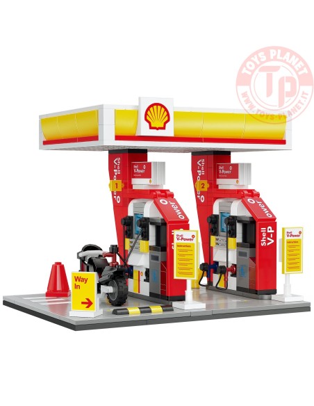 Shell Retail Station Mini 305 Pezzi CADA C66028W CADA