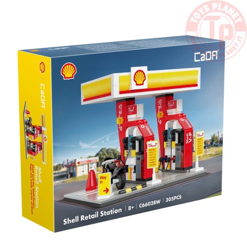 Shell Retail Station Mini 305 Pezzi CADA C66028W CADA