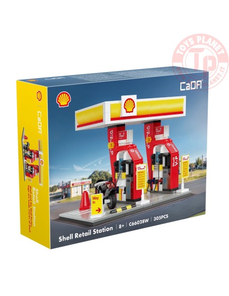 Shell Retail Station Mini 305 Pezzi CADA C66028W CADA