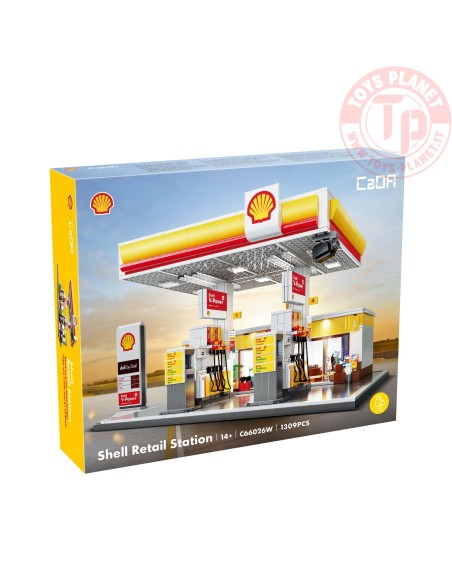 Shell Retail Station 1222 Pezzi CADA C66026W CADA