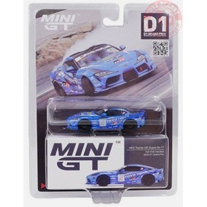 HKS TOYOTA GR SUPRA NO.77-FAT FIVE RACING 2020 D1 GRAND PRIX 1/64 MGT00307-D1 Mini Gt