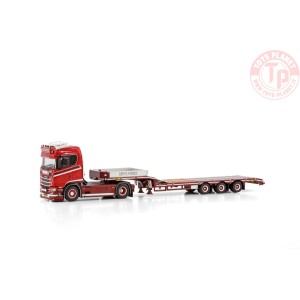 SCANIA S NORMAL CS20N 4X2 SEMI LOW LOADER - 3 AXLE ERWIN GERDEZ WSI 01-4189 WSI MODELS