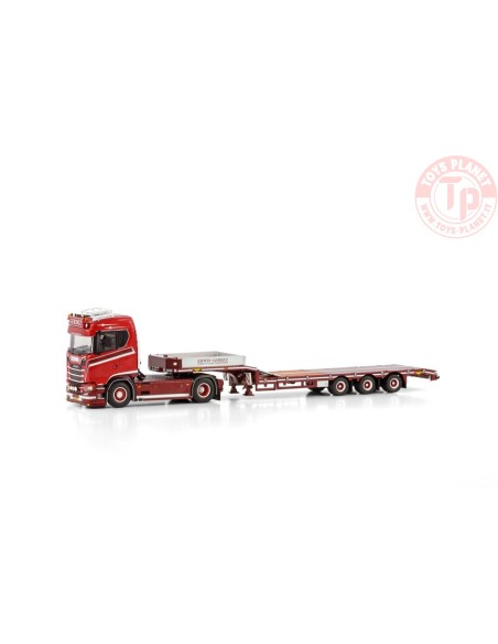 SCANIA S NORMAL CS20N 4X2 SEMI LOW LOADER - 3 AXLE ERWIN GERDEZ WSI 01-4189 WSI MODELS