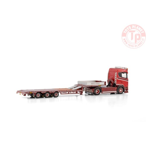 SCANIA S NORMAL CS20N 4X2 SEMI LOW LOADER - 3 AXLE ERWIN GERDEZ WSI 01-4189 WSI MODELS