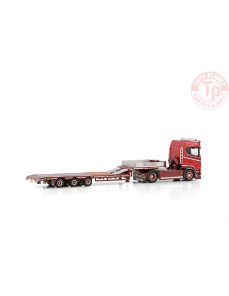 SCANIA S NORMAL CS20N 4X2 SEMI LOW LOADER - 3 AXLE ERWIN GERDEZ WSI 01-4189 WSI MODELS