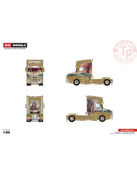 SCANIA 4 SERIES TORPEDO TOPLINE 4X2 CANADAS WSI 01-4318 WSI MODELS SCANIA 4 SERIES TORPEDO TOPLINE 4X2 CANADAS WSI 01-4318 WSI MODELS