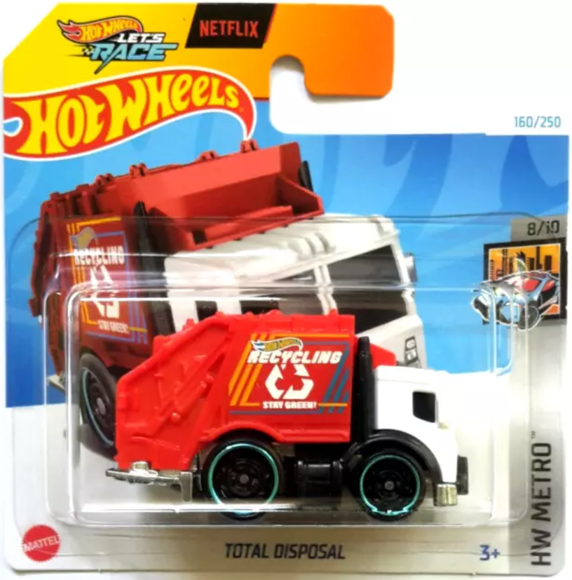 HOT WHEELS HTB19 TOTAL DISPOSAL 1/64 HOT WHEELS