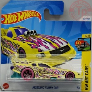 MUSTANG FUNNY CAR 1/64 HOT WHEELS HTD55 HOT WHEELS