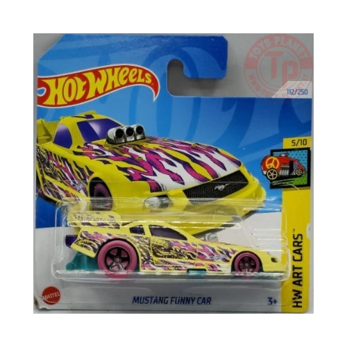 MUSTANG FUNNY CAR 1/64 HOT WHEELS HTD55 HOT WHEELS