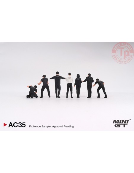 NISSAN FIGURINE NISMO TECHNICIAN TEAM 2024 1:64 MGTAC35 MINI GT