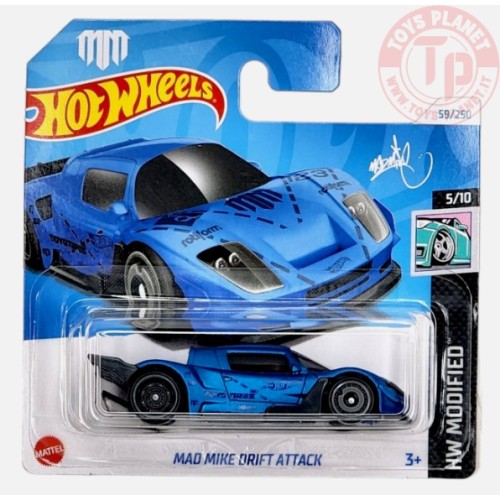MAD MIKE DRIFT ATTACK 1/64 HOT WHEELS HTC91 HOT WHEELS