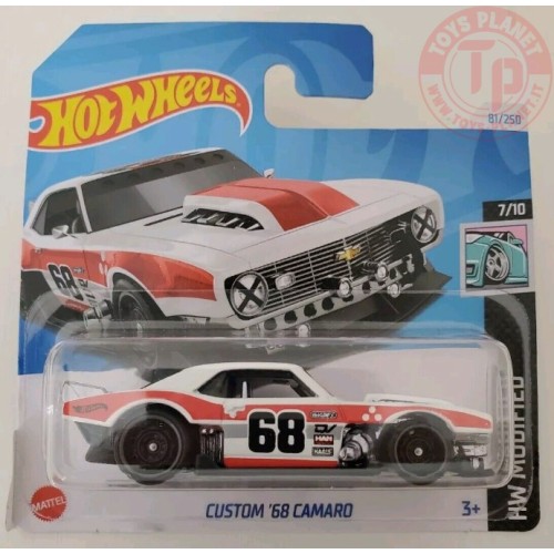 CUSTOM '68 CAMARO 1/64 HOT WHEELS HTD30 HOT WHEELS