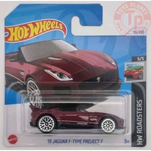 '15 JAGUAR F-TYPE PROJECT 7 1/64 HOT WHEELS HTD74 HOT WHEELS