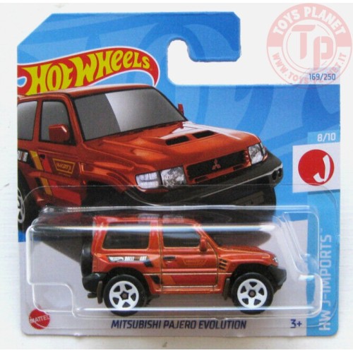 MITSUBISHI PAJERO EVOLUTION 1/64 HOT WHEELS HTC45 HOT WHEELS