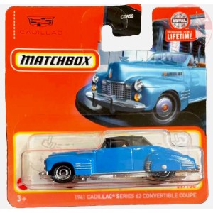 1941 CADILLAC SERIES 62 CONVERTIBLE COUPE 1/64 MATCHBOX HVN85 MATCHBOX