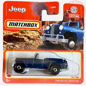 1948 WILLYS JEEPSTER 1/64 MATCHBOX HVP02 MATCHBOX