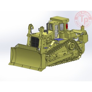 Cat D10N Dozer with SU-Blade and Single-Shank Ripper D10SU CCM MODELS
