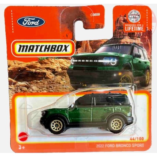 2022 FORD BRONCO SPORT 1/64 MATCHBOX HVN67 MATCHBOX
