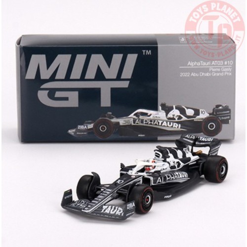 ALPHATAURI AT03 N10 PIERRE GASLY ABU DHABI GP 2022 1:64 MGT00539-L Mini Gt