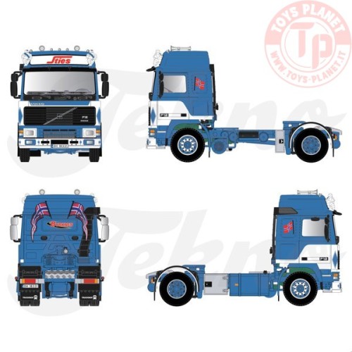 Volvo F12 Globetrotter 4x2 Sties TEKNO 86431 TEKNO