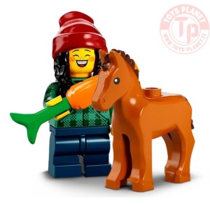 RAGAZZA CON PULEDRO-SERIE 22 MINIFIGURE 71032-F MINIFIGURES