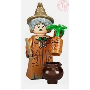 PROFESSOR POMONA SPROUT-HARRY POTTER SERIE 2 MINIFIGURE 71028-C MINIFIGURES