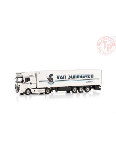 DAF XG+ 4X2 REEFER TRAILER - 3 AXLE Van Summeren WSI 01-4336 WSI MODELS