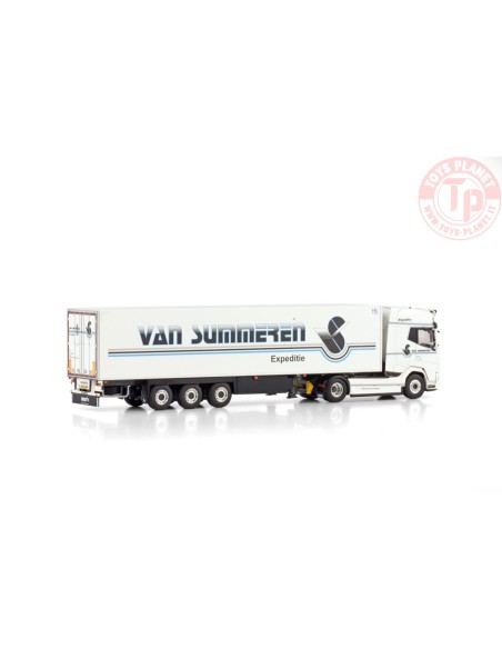 DAF XG+ 4X2 REEFER TRAILER - 3 AXLE Van Summeren WSI 01-4336 WSI MODELS DAF XG+ 4X2 REEFER TRAILER - 3 AXLE Van Summeren WSI 01-4336 WSI MODELS